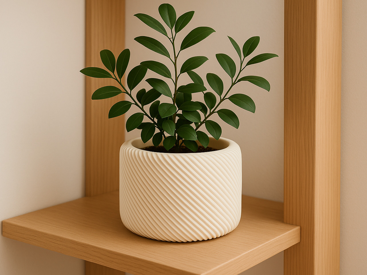 Maceteros modernos para plantas de hogar