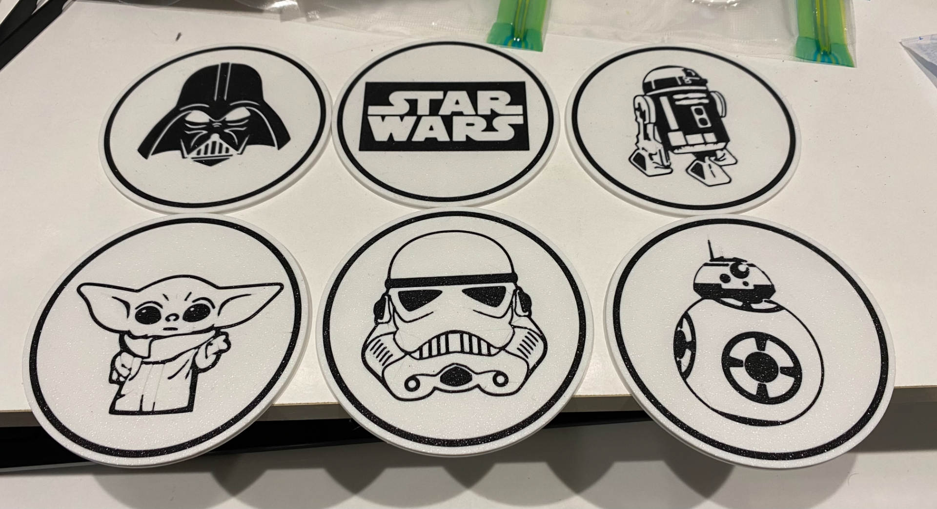 Posa vasos personalizado